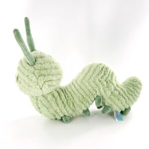 Linzy Toys Green Caterpillar Fuzzy Plush Toy Stuffed Animal 15"